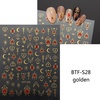 image:image6 Sheets Star Moon Nail Art Stickers 3D SelfAdhesive Nail Decals White Red Silvery Gold Love Heart Designs Nail Art Supplies Star Moon Nail Stickers for Women Nail Art Decorations
