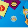 image:image1000pcs Round Excellent Theme English Letters Stickers for Kids Teacher Rewards School amp Home