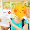 image:image1000pcs Round Excellent Theme English Letters Stickers for Kids Teacher Rewards School amp Home
