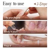 image:image24Pcs Short Square French Tip Press on Fake Nails in White Pink Nude  Full Cover Acrylic Nail Tips for Women and Girlsstyle3