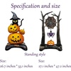 image:image5 Pcs Happy Halloween Bats Balloons Cute Black Bats Punch Inflatable Decorations Halloween Day of Death Foil Mylar Balloons Wall Ornaments for Rave Party Birthday DecorationsPumpkin  Spider