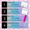 image:imageFrench Tip Fake Nails Long Square Press On Nails Duckbill False Nails With Rhinestone Designs Acrylic Nails Press Ons Reuseable Stick On Nails Full Cover Glue On Nails For Women 24Pcs