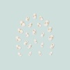 image:imageMedium Fake Nails Almond Medium Press On Nails Flower False Nails Acrylic Nails Press Ons With Bee Designs Reuseable Glue On Nails Full Cover Stick On Nails For Women 24Pcs