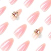 image:imageMedium Press On Nails Valentines Day Almond Fake Nails With Rhinestone Heart Designs Acrylic Nails Press Ons Glossy Stick On Nails Medium False Nails Full Cover Glue On Nails For Women