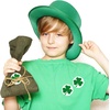 image:imageShamrock Stickers500pcs St Patricks Day Stickers for Kids Green Roll Shamrock Clover Stickers 8 Style for St Patricks Day Party Envelope Label Decorations Teacher Supplies 1 Inch Style1