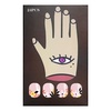 image:imageShort Press On Nails Almond Fake Nails Full Cover False Nails With Flower Designs Acrylic Nails Press Ons Nude Reuseable Glue On Nails Glossy Stick On Nails For Women Pink