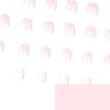 image:imageValentines Day Press On Nails Short Square Fake Nails French Tip False Nails With White Heart Designs Stick On Nails Glossy Glue On Nails Full Cover Acrylic Nails Press Ons For Women
